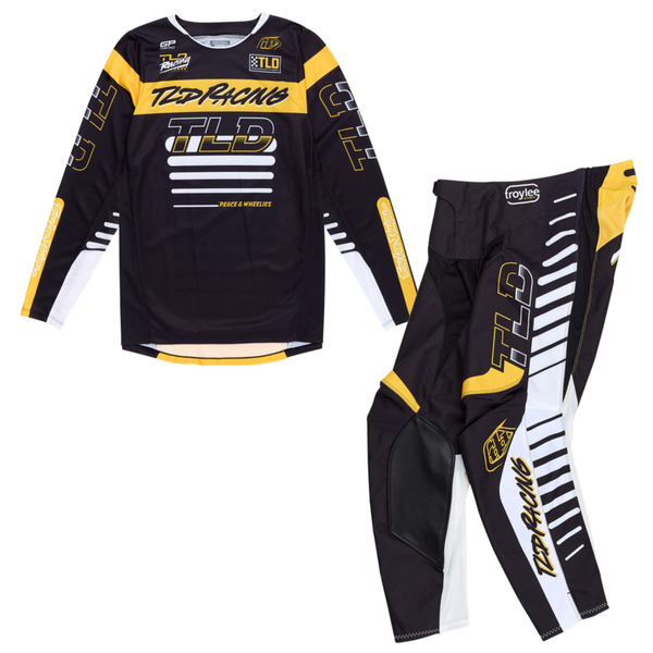 SF - Troy Lee Designs 2025 Spring GP Pro Kit Combo - Fifty 50 Black Gold