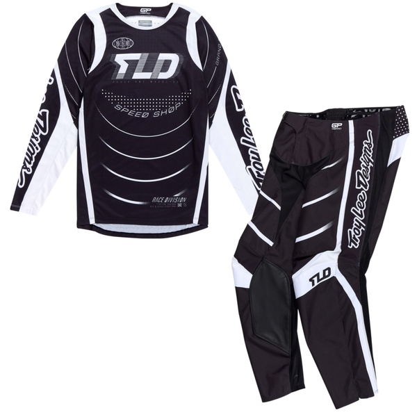 Troy Lee Designs 2025 Spring GP Pro Kit Combo - Spun Black