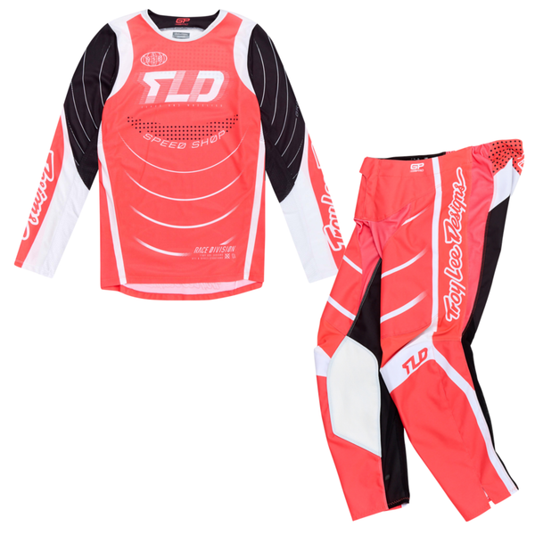 Troy Lee Designs 2025 Spring GP Pro Kit Combo - Spun Red