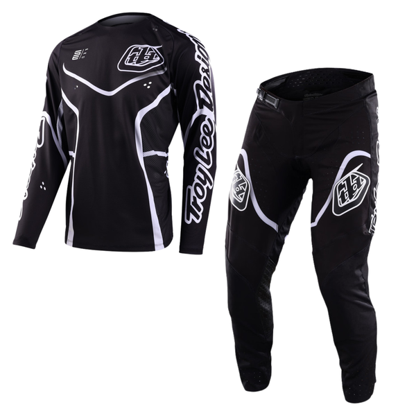 Troy Lee Designs Se Pro Kit Combo - Radian Black / White