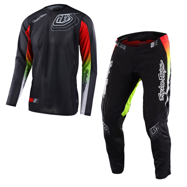Troy Lee Designs Se Pro Air Kit Combo - Richter Black / Fire
