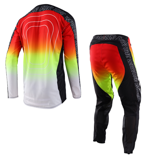 Troy Lee Designs Se Pro Air Kit Combo - Richter Black / Fire