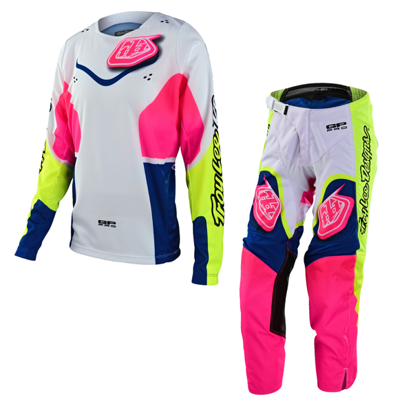 SF - Troy Lee Designs Youth GP Pro Air Kit Combo - Radian White / Multi