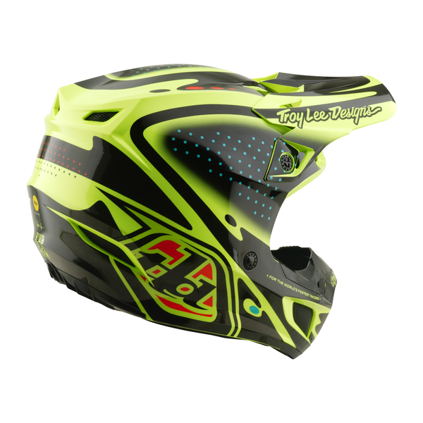 SE5 Polycarbonate Helmet w/Mips The Line (Flo Yellow)