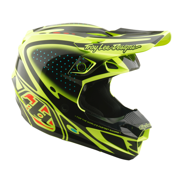 SE5 Polycarbonate Helmet w/Mips The Line (Flo Yellow)