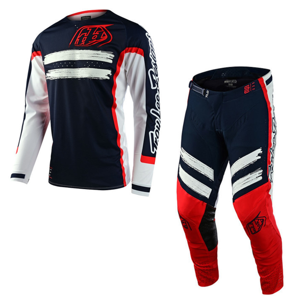 Troy Lee Designs Se Pro Kit Combo - Marker Navy / Red