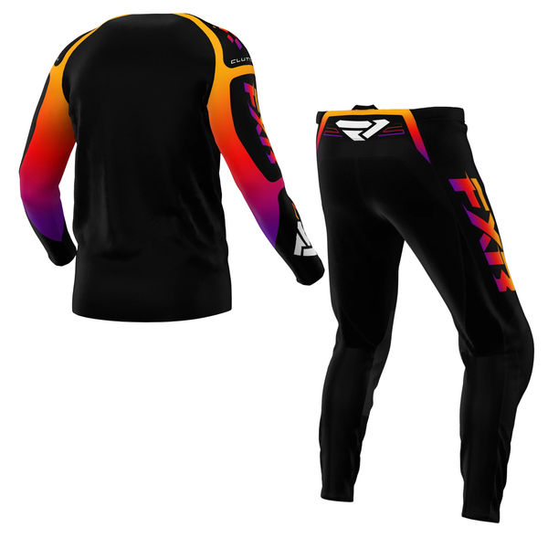 FXR Clutch MX Kit Combo - Black / Spectrum