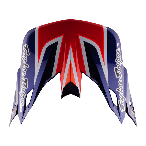 Troy Lee Designs 2026 Fall SE5 CARBON Helmet w/Mips Boltz - Navy / White