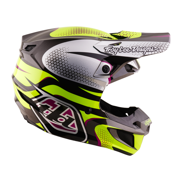 Troy Lee Designs 2026 Fall SE5 POLYCARBONATE Helmet w/Mips Aura - Yellow / Black