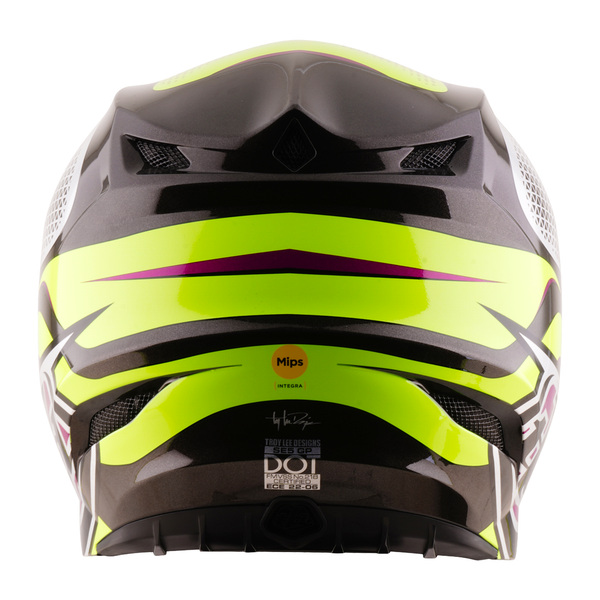 Troy Lee Designs 2026 Fall SE5 POLYCARBONATE Helmet w/Mips Aura - Yellow / Black