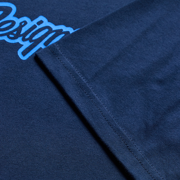 Troy Lee Designs 2026 Fall Short Sleeve Tee Signature - Navy / Aero Blue