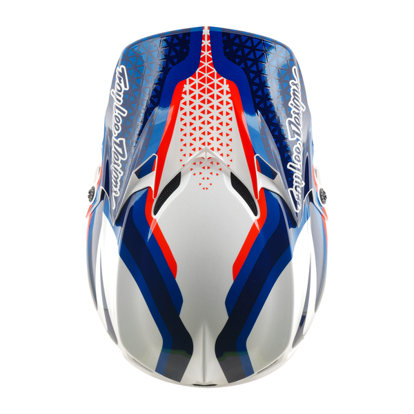 Troy Lee Designs 2026 Fall GP PRO Helmet w/Mips Slides - White / Blue