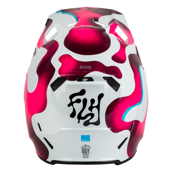 Fly Racing Formula CC Vibe Helmet - White / Pink / Blue