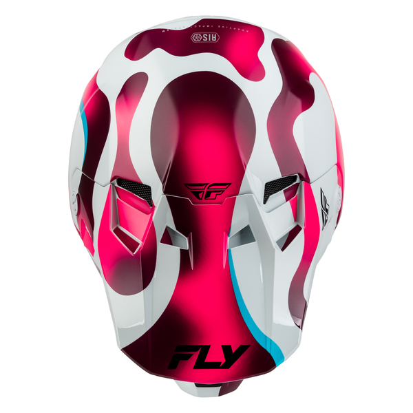 Fly Racing Formula CC Vibe Helmet - White / Pink / Blue