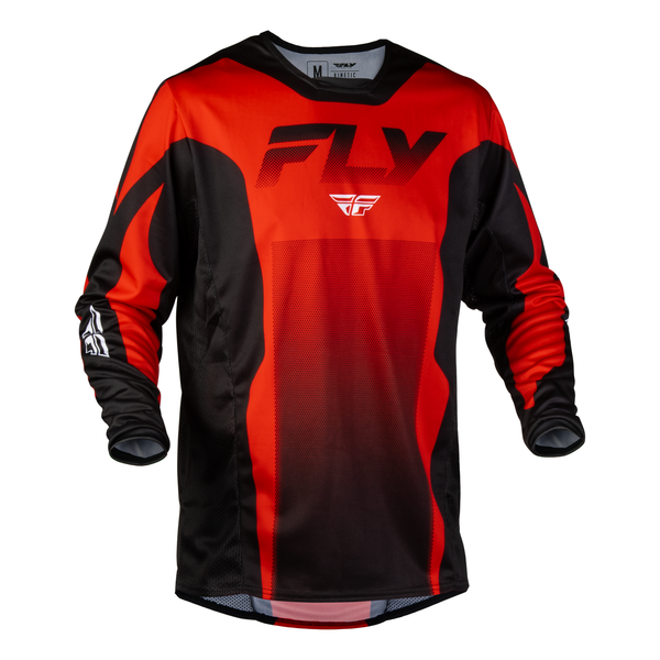Fly Racing Kinetic Fade Jersey - Red / Black / White