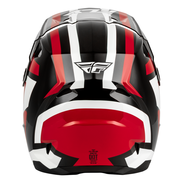 Fly Racing Kinetic Sync Helmet - Black / Red / White