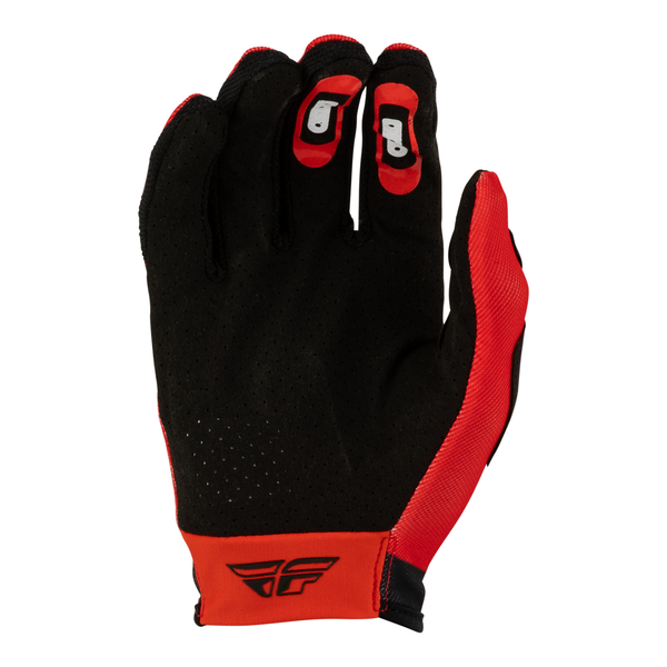 Fly Racing Lite Flake Gloves - Red / Black