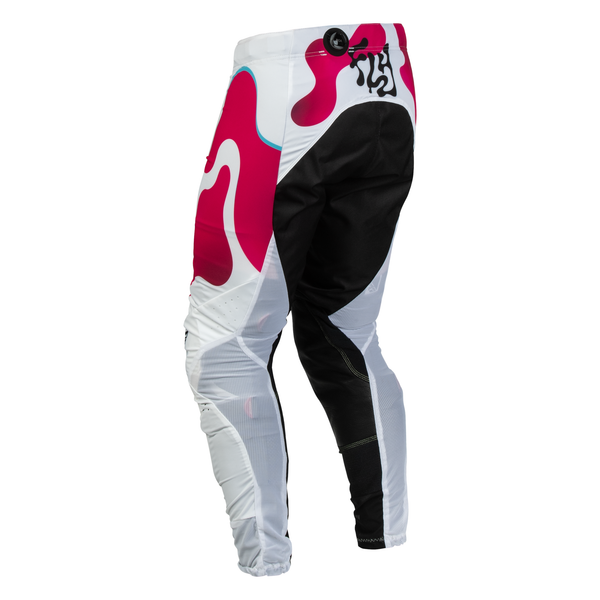 Fly Racing Lite Vibe Pants - White / Pink / Blue