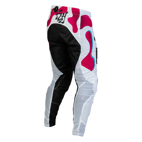 Fly Racing Youth Lite Vibe Pants - White / Pink / Blue