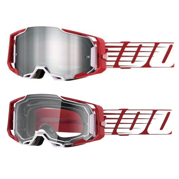 ARMEGA Goggle Oversized Deep Red