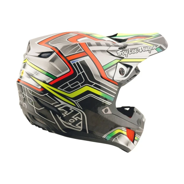 Troy Lee Designs 2025 Fall SE5 Composite Helmet - Lowrider Grey