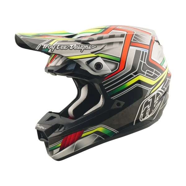 Troy Lee Designs 2025 Fall SE5 Composite Helmet - Lowrider Grey