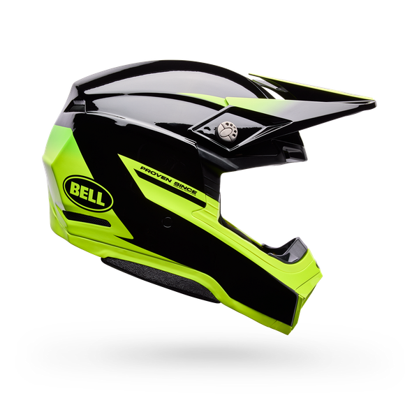 Bell Moto-10 Mips Helmet Fade ECE - Black/Yellow