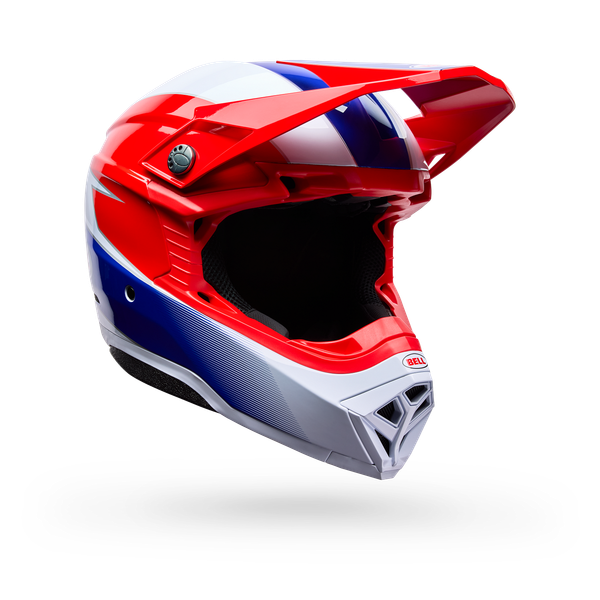 Bell Moto-10 Mips Falcon Helmet ECE - Red / White