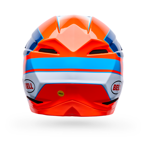 Bell Moto-10 Mips Helmet Falcon ECE - Orange/Blue