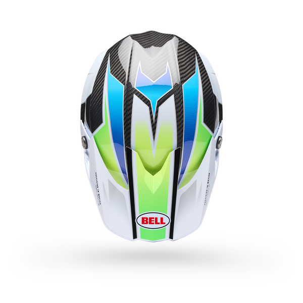 Moto-10 Spherical Grid ECE - White/Blue