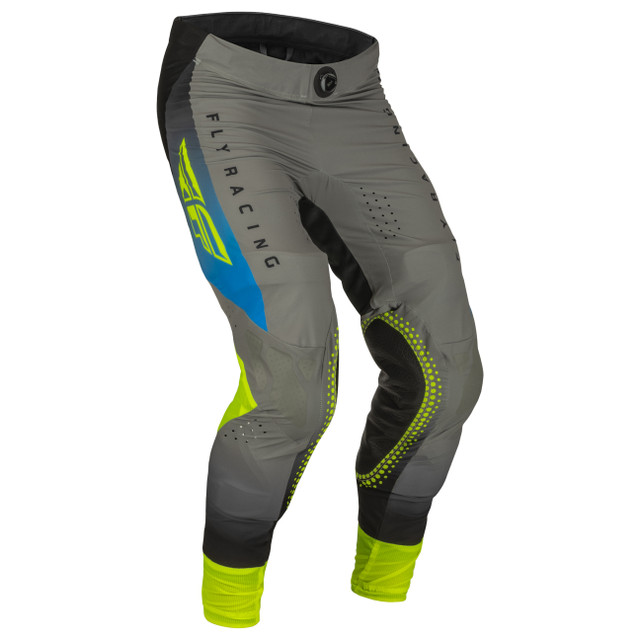 Fly 2023 Lite Adult Pants (Grey/Blue/Hi-Viz) Front Right