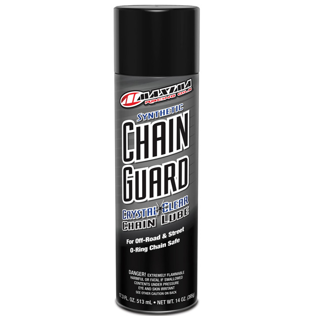 Maxima Chain Synthetic Guard Large Crystal Clear Chain Lube 460ml (12 Per Box) Maxima Chain Synthetic Guard Large Crystal Clear Chain Lube 460ml (12 Per Box)