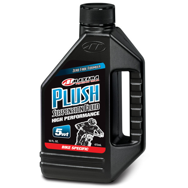 Maxima Plush Suspension Fluid High Performance (SAE 5wt) 473ml (12 Per Box)