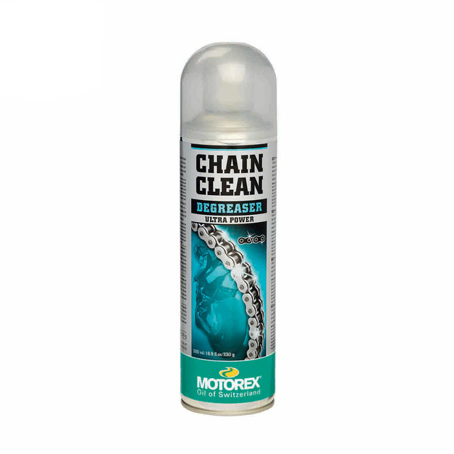 Motorex Chain Clean Degreaser 500ml (12 Per Box) Motorex Chain Clean Degreaser 500ml (12 Per Box)
