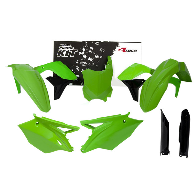 Rtech Plastic Kit (6pc) EU Version (Factory Replica USA Edition) Kawasaki KX450 16-18