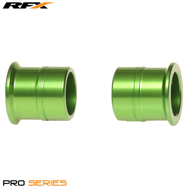 RFX Pro Wheel Spacers Front (Green) Kawasaki KXF250 06-20 KXF450 06-18 KX125/250 06-08