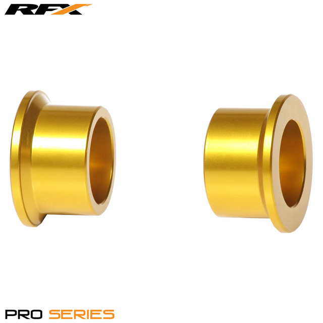 RFX Pro Wheel Spacers Rear (Yellow) Suzuki RMZ250 07-19 RMZ450 05-19