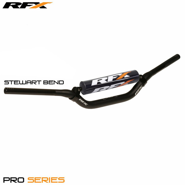 RFX Pro F8 Taper Bar 28.6mm (Crossbrace) (Black) Stewart