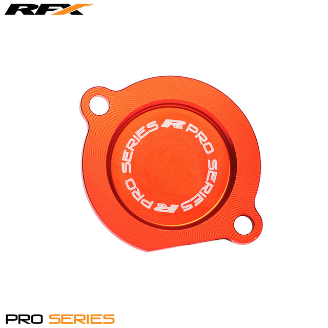 RFX Pro Oil Filter Cover (Orange) KTM SX-R 400-525 00-06 EXC250-525 99-07 SXF250 06-12 EXC-F 07-13