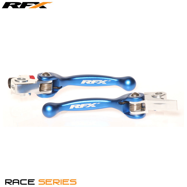 RFX Race Forged Flexible Lever Set (Blue) Husqvarna/Husaberg TE250/300 14-19 FE250/350/450 14-19