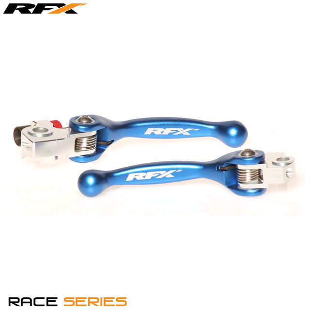 RFX Race Forged Flexible Lever Set (Blue) TM 125/250/250FI/450FI 10-18