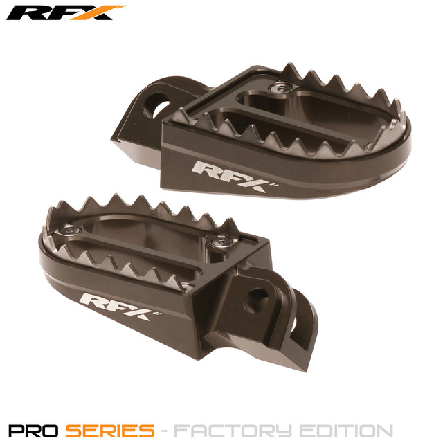 RFX Pro Series 2 Footrests (Hard Anodised) KTM SX 85-105 03-17