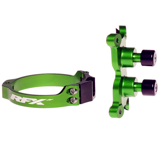 RFX Pro Series 2 L/Control Dual Button (Green) Honda CRF250/450 04-20 Kawasaki KXF250/450 06-20 Suzuki RMZ250/450 06-20