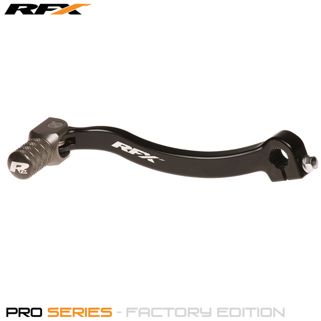 RFX Flex+ Factory Edition Gear Pedal (Black/Hard Anodised Titanium) Yamaha YZF250 14-18 YZF450 14-17