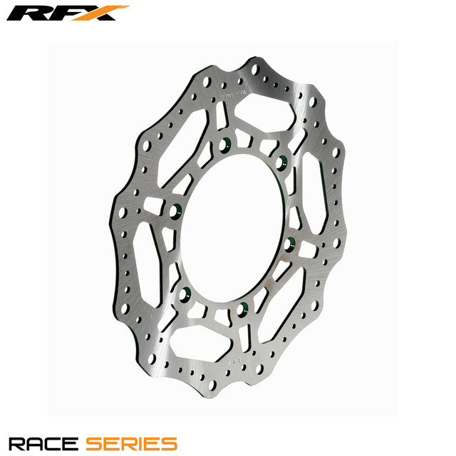 RFX Race Front Disc (Black) Kawasaki KX85 00-21 KX80 93-99 Yamaha YZ80 86-92