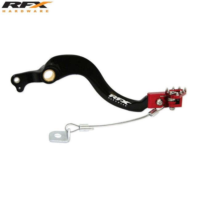 RFX Pro FT Rear Brake Lever (Black/Red) Honda CRF450L 19-20