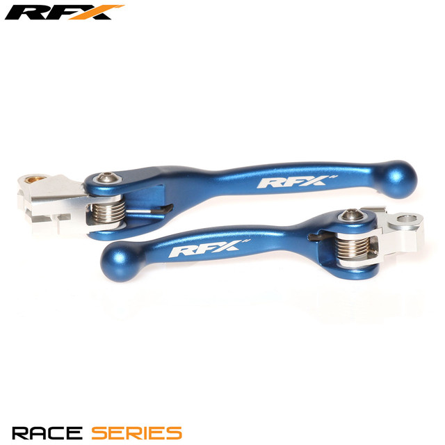 RFX Race Forged Flexible Lever Set (Blue) Yamaha YZ65 18-20 YZ85 15-20