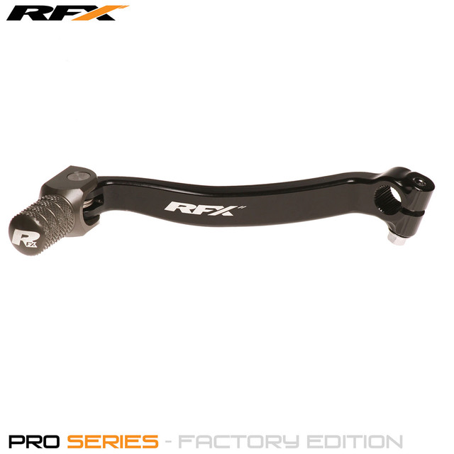 RFX Flex+ Factory Edition Gear Pedal (Black/Hard Anodised Titanium) KTM SXF250/350 16-22 EXCF250/350 17