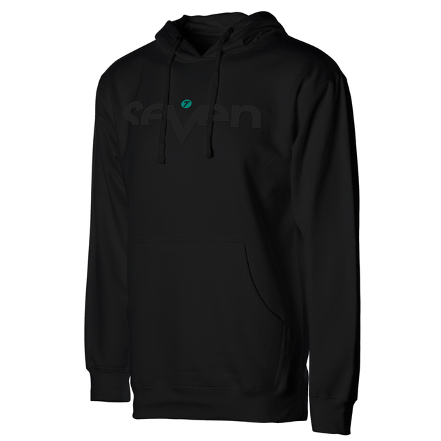 Seven MX Casual 22.2 Adult Hoodie (Brand Black) Front