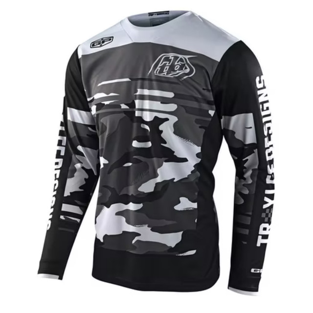 Troy Lee Designs Youth GP Jersey - Formula Camo Black Grey